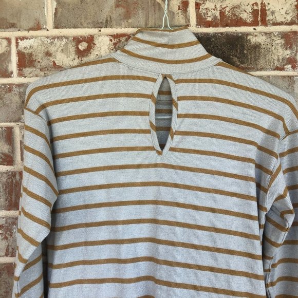 ANTHRO Vanessa Virginia Metallic Turtleneck Tunic XS - Picture 6 of 12